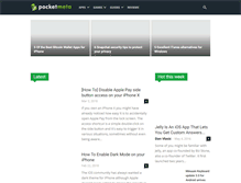 Tablet Screenshot of pocketmeta.com